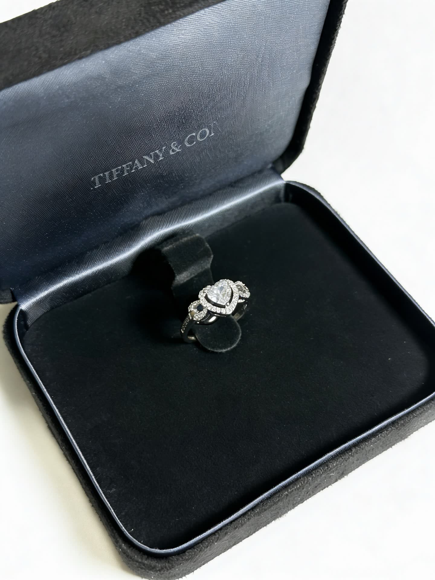 Tiffany & Co. Heart-Shaped Diamond Ring